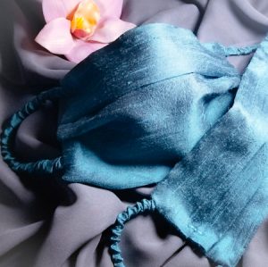 Silk Face Mask Dupioni