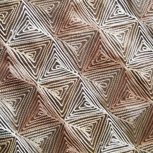 Silk Organza Triangular Embroidery Curtains - Image 4